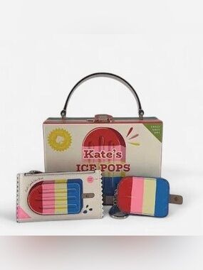 Kate Spade Kate's Ice Pops Novelty Bundle (3 Piece Set)